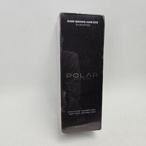 Polar Dark-Brown Hair Dye Shampoo Hair Care Shampoo 200ML/6.7oz Deep Brown